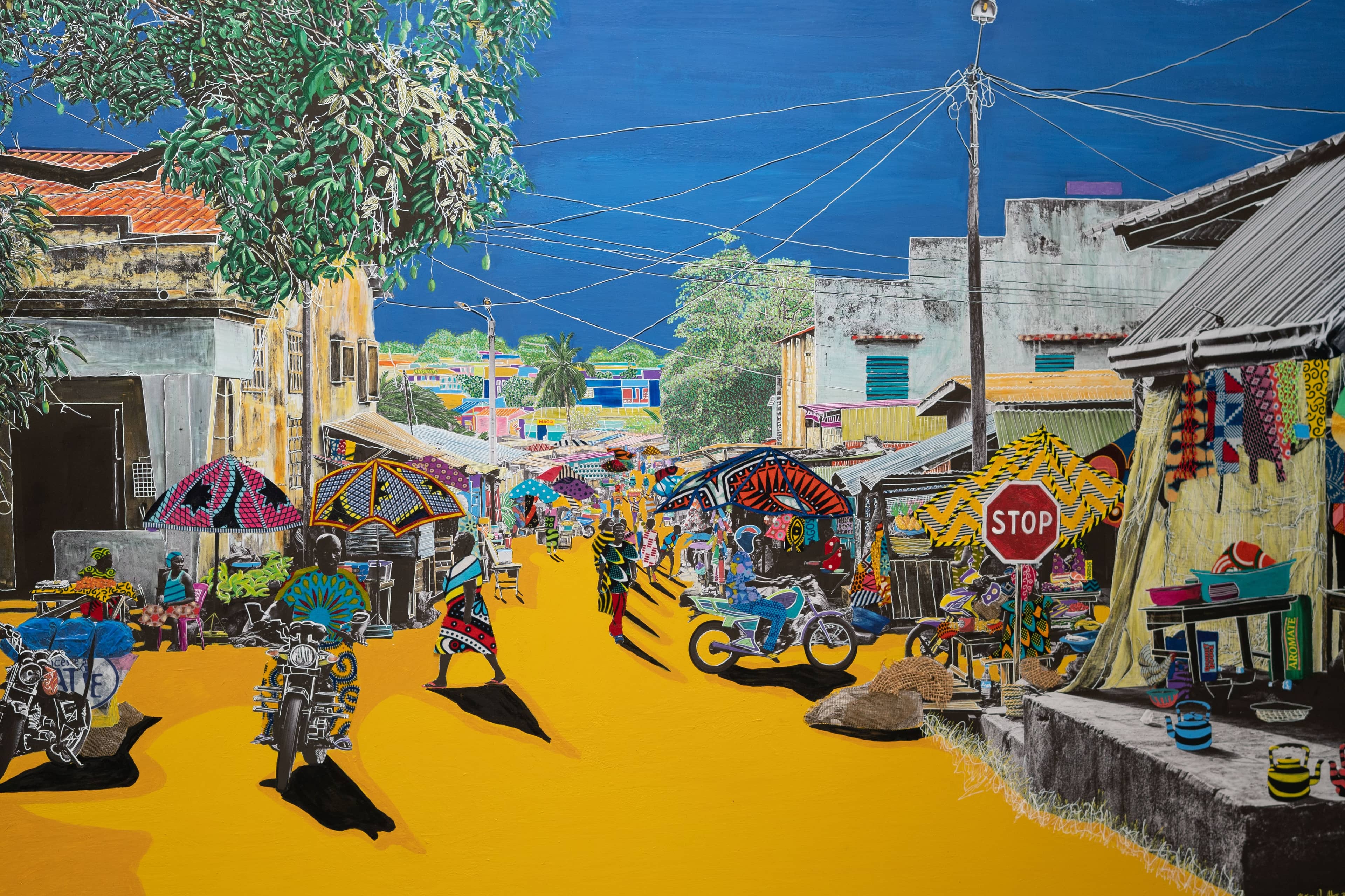 Sous le manguier, la vie!